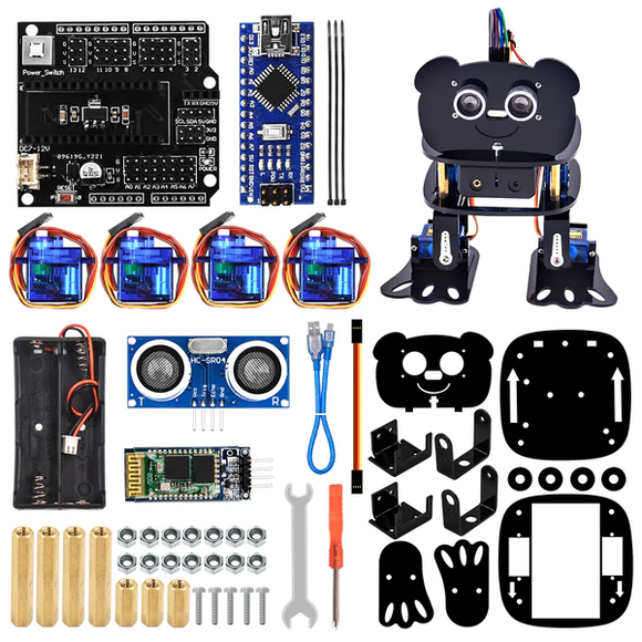 Kit Arduino Robot Caminante Panda