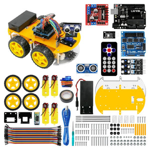 Kit Auto 4WD / Robot Armable Arduino Compatible