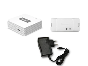 Pack Bridge Sonoff Zigbee + Transformador + Interruptor Sonoff ZB R3