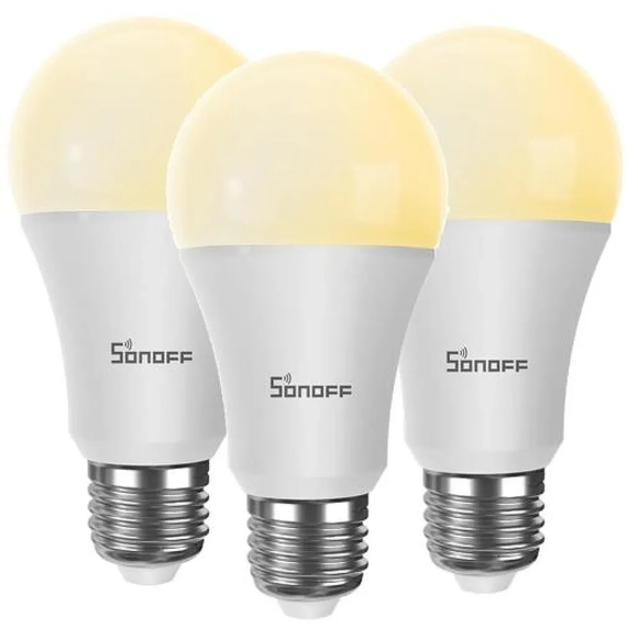 Pack de 3 Ampolletas Sonoff Wifi LED 9W