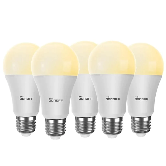 Pack de 5 Ampolletas Sonoff Wifi LED 9W