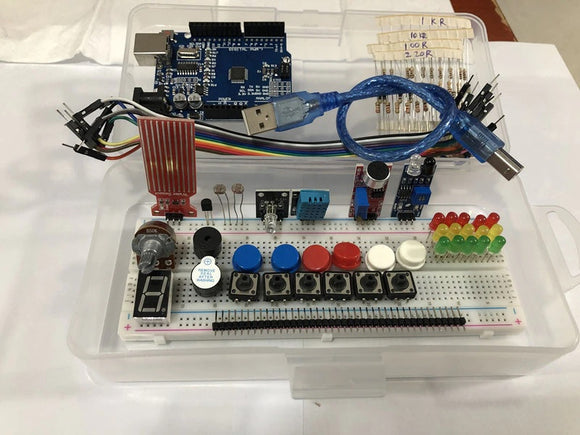 Kit Básico Arduino UNO en Caja