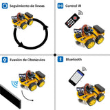 Kit Auto 4WD / Robot Armable Arduino Compatible