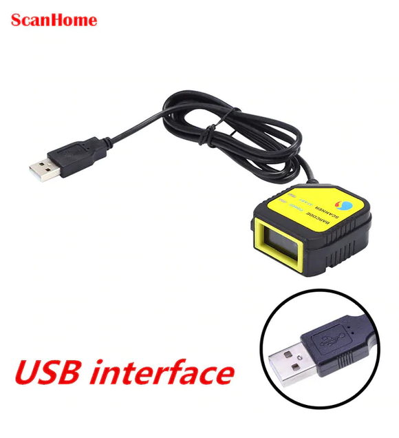 Lector de Código de Barras y Código QR - USB