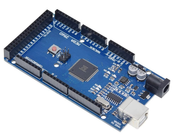 Tarjeta de desarrollo Arduino Mega 2560 R3 Compatible (CH340G)