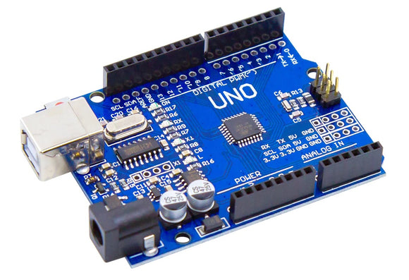 Tarjeta de desarrollo Arduino Uno R3 Compatible (CH340G) ATMega328P